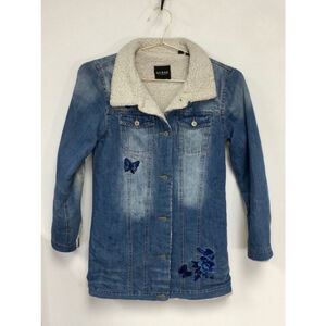 Vintage Girls Guess Denim Jacket, Size 14, Blue. Women’s size small